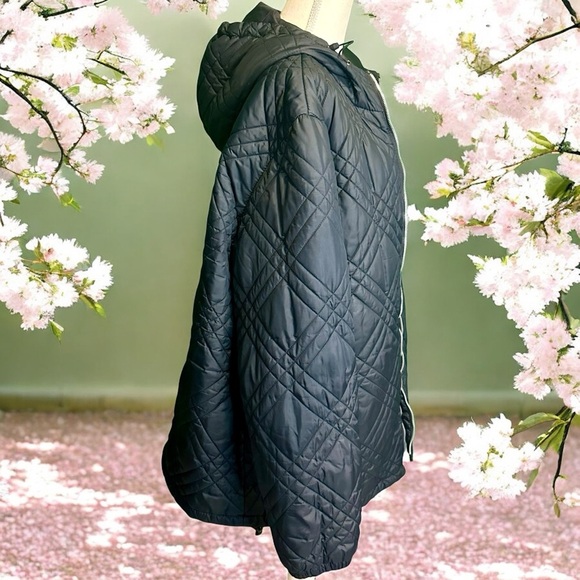 New Balance Women’s Plus Size Black Quilted Padded Puffer Winter Coat Size 2X - Picture 12 of 13
